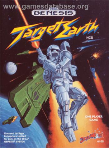 Cover Target Earth for Genesis - Mega Drive